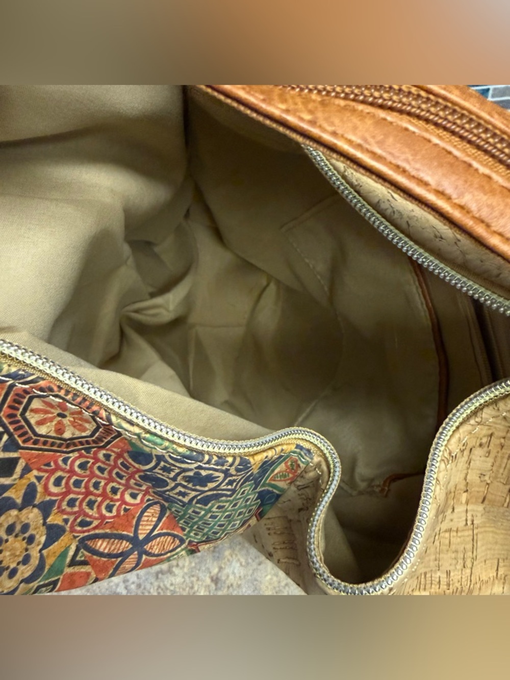Portugal cork backpack and wallet - Picture 11 of 11